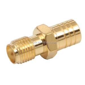 Hongbo RF kết nối đồng trục <span class=keywords><strong>Adapter</strong></span> <span class=keywords><strong>SMB</strong></span> nữ để cho SMA nữ thuận tiện <span class=keywords><strong>SMB</strong></span> kết nối - Product Image 1