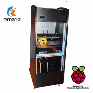 Encargo al por mayor Video Arcade gabinete de arcade máquina de juegos con Raspberry <span class=keywords><strong>Pi</strong></span> 3 juegos modernos - Product Image 3