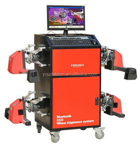 Alineación de rueda inalámbrica con dientes azules, máquina de alineación de ruedas ccd - Product Image 1