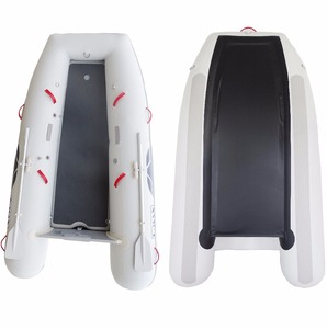 2.9 m 9ft color blanco inflatbale goma barcos de pesca con puntada gota <span class=keywords><strong>piso</strong></span> hecho en China para la <span class=keywords><strong>venta</strong></span> - Product Image 1