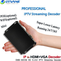 (DMB-8800B) Accueil Vidéo IP Codeur Internet TV Décodeur IPTV Décodeur Avec RTMP HDCP 1080P SDI Audio