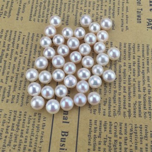 Qualità all'ingrosso puro bianco crema ABS acrilico perline oggetti decorativi per collana gioielli accessori - Product Image 3