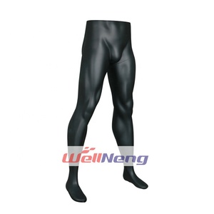 Sợi thủy tinh nửa cơ thể thấp hơn thể thao nam chân mannequin cơ bắp chân hình thức cho Quần thể thao - Product Image 2