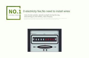 Best Price's roster Solar street light flashlight to air shipping's LED lamp reflector Solar street light Solar wall light - Product Image 3