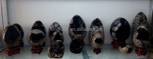 كبيرة الطبيعية الأحفوري بيض التنين septarian الجيود للبيع زينة - Product Image 3