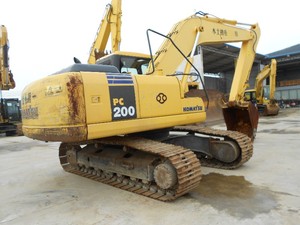 Pelleteuse de haute qualité KOMATSU pc200-7 utilisée par prix inférieur de peinture originale à vendre - Product Image 4