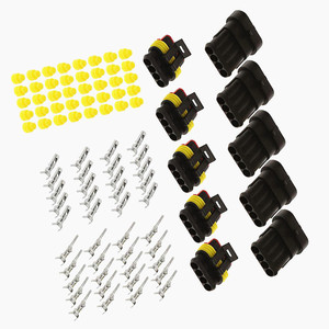 2 3 4-polige Auto-Auto-Kabelst ecker Versiegelte wasserdichte Kabelbäume - Product Image 2