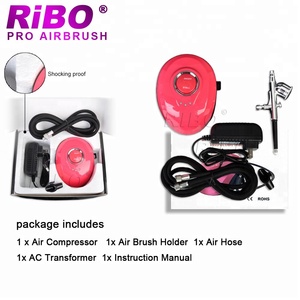 Nuovo Kit Aerografo Mini a Doppia Azione con Funzione di Avvio e Arresto Automatico per Decorazione Torte, Tatuaggi, Arte del Trucco, Pittura e Unghie - Product Image 5