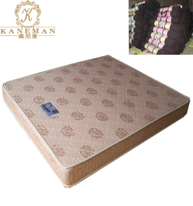 Letti a castello in schiuma per studenti materasso economico Comfort materasso <span class=keywords><strong>singolo</strong></span> in schiuma coprimaterasso in spugna imballaggio in rotolo - Product Image 1