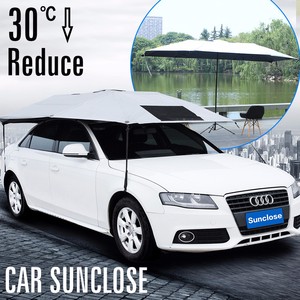 SUNCLOSE Marco Fuerte Prueba UV Dom Coche <span class=keywords><strong>Refugio</strong></span> Carpa para <span class=keywords><strong>el</strong></span> Estacionamiento de Coches - Product Image 2