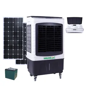 Energy-saving Evaporative Battery Rechargeable Solar Powered Air Cooler