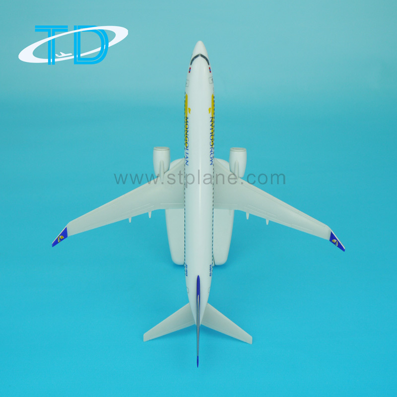 MIATモンゴル航空 1/200スケール B737-800 手作りカスタマイズ可能な