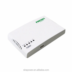 <span class=keywords><strong>Routeur</strong></span> <span class=keywords><strong>WiFi</strong></span> monophasé SKE Mini DC UPS avec batterie lithium-ion 8800 mAh, sortie multiple 12 W, autonomie de plus de <span class=keywords><strong>6</strong></span> heures - Product Image 3
