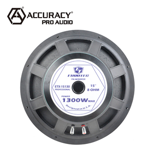 Độ Chính Xác Pro Âm Thanh ETX-15130 1300W Loa Chuyên Nghiệp Đơn Vị 15 Inch Woofer Kết Nối 8 Ohms Trở kháng Duy Nhất - Product Image 2