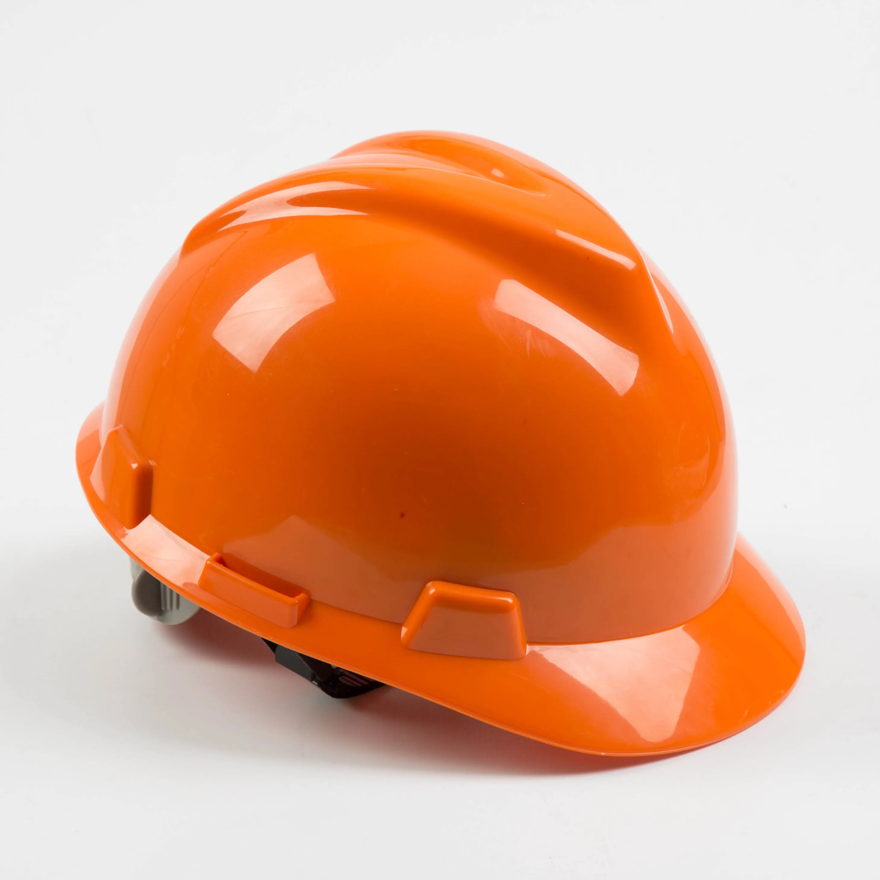 Orange colour v style ABS HDPE industrial construction safety helmet safety hard hat with CE EN397 for Middle East Market