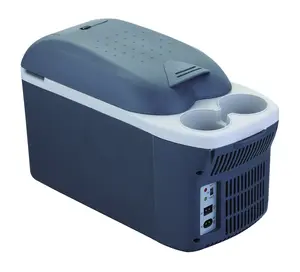 Mini carro refrigerador 8l refrigeradores refrigerador pequeno 12v Dc refrigerador frio quente refrigeradores cosméticos refrigerador cosmético