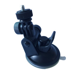 Support à vitre pour téléphone <span class=keywords><strong>K6000</strong></span> H198, ventouse noire de véhicule DVR pour caméra de voiture avec base en pvc de 55mm de diamètre - Product Image 3