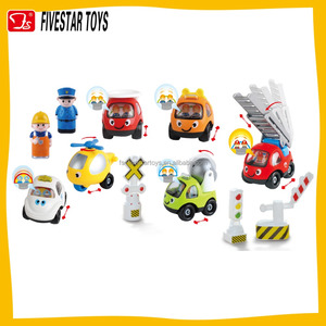 Promotionnel Coulissante bande dessinée construction <span class=keywords><strong>camion</strong></span> en plastique mini glisser voiture <span class=keywords><strong>camion</strong></span> jouet rôle jouer <span class=keywords><strong>police</strong></span> - Product Image 1