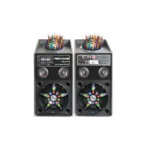 Professional Active Stage Speaker Subwoofer DJ Karaoke Stage Speaker with Remote Control