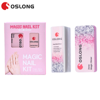 Juego de limas y limas para uñas, juego de limas coloridas para manicura, Etiqueta Privada, mágico, bloque, venta al por mayor