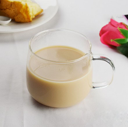 Handmade Heat Resistant Borosilicate Custom Glass Coffee Cup With Handle