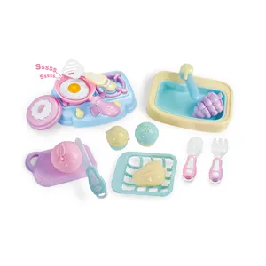 Toptan bebek oyuncakları erkek büyük-EPT oyuncaklar Shantou çocuklar eğitici oyna Pretend mutfak oyuncak pişirme oyunu yemek seti büyük oyuncak mutfak çocuklar için