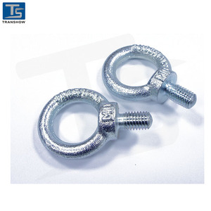 Aço inoxidável/aço galvanizado M10 rosca levantamento parafuso olho anel, ombro máquinas levantamento olho parafuso - Product Image 2