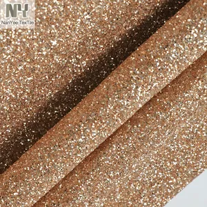 Nanyee Textile Silber zu Nude Color Glitter Pailletten Gradient Stoff für Kleid