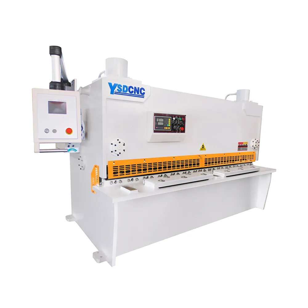 Guillotina automática hidráulica CNC, proveedores de máquinas de corte y corte de metal