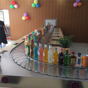 Nastro trasportatore Revolving economico in acciaio inox personalizzato <span class=keywords><strong>sushi</strong></span> per ristorante - Product Image 3