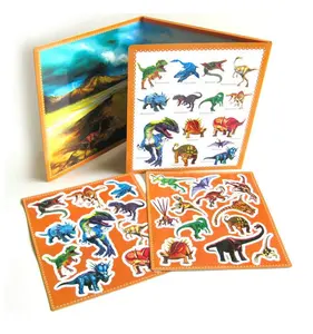 Magic Dinosaur World Magnets piel Kühlschrank Magnet Buch Andere Lernspiel zeug