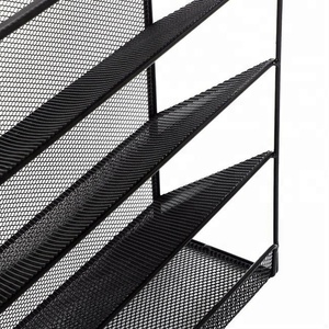<strong>Metal</strong> Mesh Literature Rack Organizer <strong>Magazine</strong> Rack <strong>Holder</strong> - Product Image 4