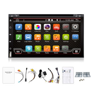 6.95 inch HD de Pantalla Táctil Completa Bosion <span class=keywords><strong>Al</strong></span> Por Mayor Dual Core Android 4.4.4 2 Din GPS Reproductor de DVD del coche para - Product Image 5