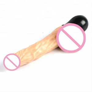 Aquecimento 11 Velocidades Automática Falsificado Penis Realistic <span class=keywords><strong>Big</strong></span> Dildo Vibrador Choque Forte Haste - Product Image 4