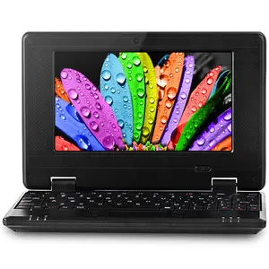 Günstige 7 zoll Android 4.4 mini laptop, notebook 1G 16G Extended Karte Sd-karte, U Disk Laptop