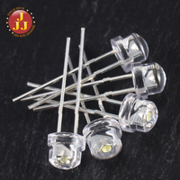 Diode LED basse tension 5 mm de couleur blanche à haute luminosité avec résistance intégrée