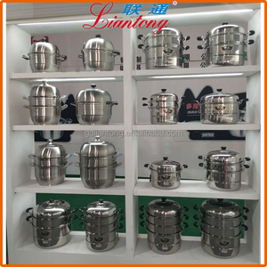 Productos multifunción vapor de acero inoxidable olla caliente con asa y tapa, caldera de vapor de acero inoxidable - Product Image 3