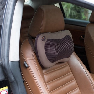 Mobil Listrik Rumah Kepala Bahu Kembali Pijat Leher Shiatsu Bantal Bantal Silikon Pijat Inframerah Dipanaskan Bantal Pijat - Product Image 1