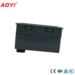AOYI HN-80-SX plastique gris couleur carré analogique table 80*42mm type vis pour manomètre