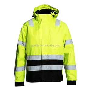 Produsen pakaian Tiongkok rompi keselamatan reflektif sepeda motor kuning/Oranye/merah/biru