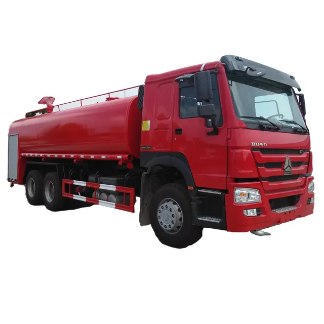 SINOTRUK HOWO 6X4 20CBM पानी के छिड़काव आग ट्रक 20 टी आग ट्रक लड़ 10 पहियों अग्निशमन ट्रक कीमत