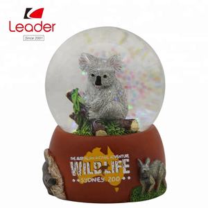 BSCI مراجعة مصنع تصنيع المعدات الأصلية 3D أستراليا الحياة البحرية سنو غلوب تذكارية ، بوليريسين سنو غلوب - Product Image 4