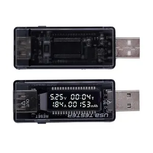 USB 5V 9V 12V 20V QC 2.0 3.0 LCD akım gerilim şarj kapasitesi test cihazı USB şarj aleti doktor güç ölçer Test voltmetre