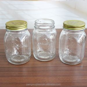 Large bouche ronde vide 500 ml conserve <span class=keywords><strong>confiture</strong></span> bocal en verre alimentaire pour légumes - Product Image 2