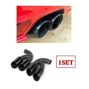 Tubos de <span class=keywords><strong>Escape</strong></span> Ovalados de Acero 304 para Automóviles V8, para <span class=keywords><strong>Porsche</strong></span> <span class=keywords><strong>Cayenne</strong></span> 958 Turbo GTS Sport 11-14 - Product Image 6