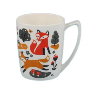 high quality thin and bright fine bone china mug