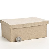 Cajas de papel kraft con tapas, color marrón, ecológico