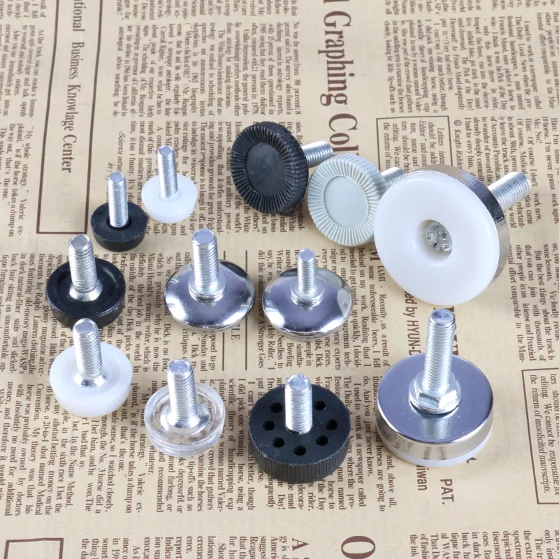 Adjustable Furniture Leg Leveller Levelling Mount Screw Feet Adjustable Levelers Screw Plastic Feet VT-17.021 Modern for Table