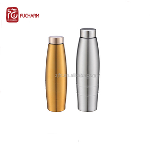 600 ml botella mágica sola pared nevera botellas de agua de acero inoxidable vacío aislados botellas de agua con alto grado - Product Image 2