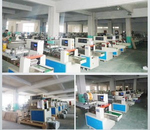 Machine automatique de scellage et de découpe de sacs en plastique pour oreillers, machine d'emballage pour pain, gaufres, gâteaux de lune, biscuits, chocolat en barre - Product Image 6